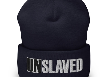 Unslaved Embroidered Beanie